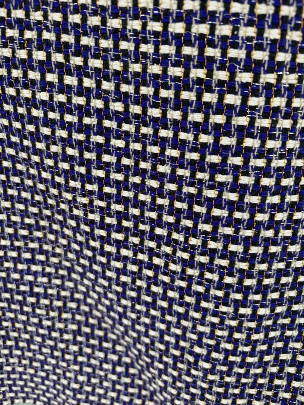 Crew Tweed Silk Blend Purple Gold Postage Stamp Mini Skirt Sz 4
